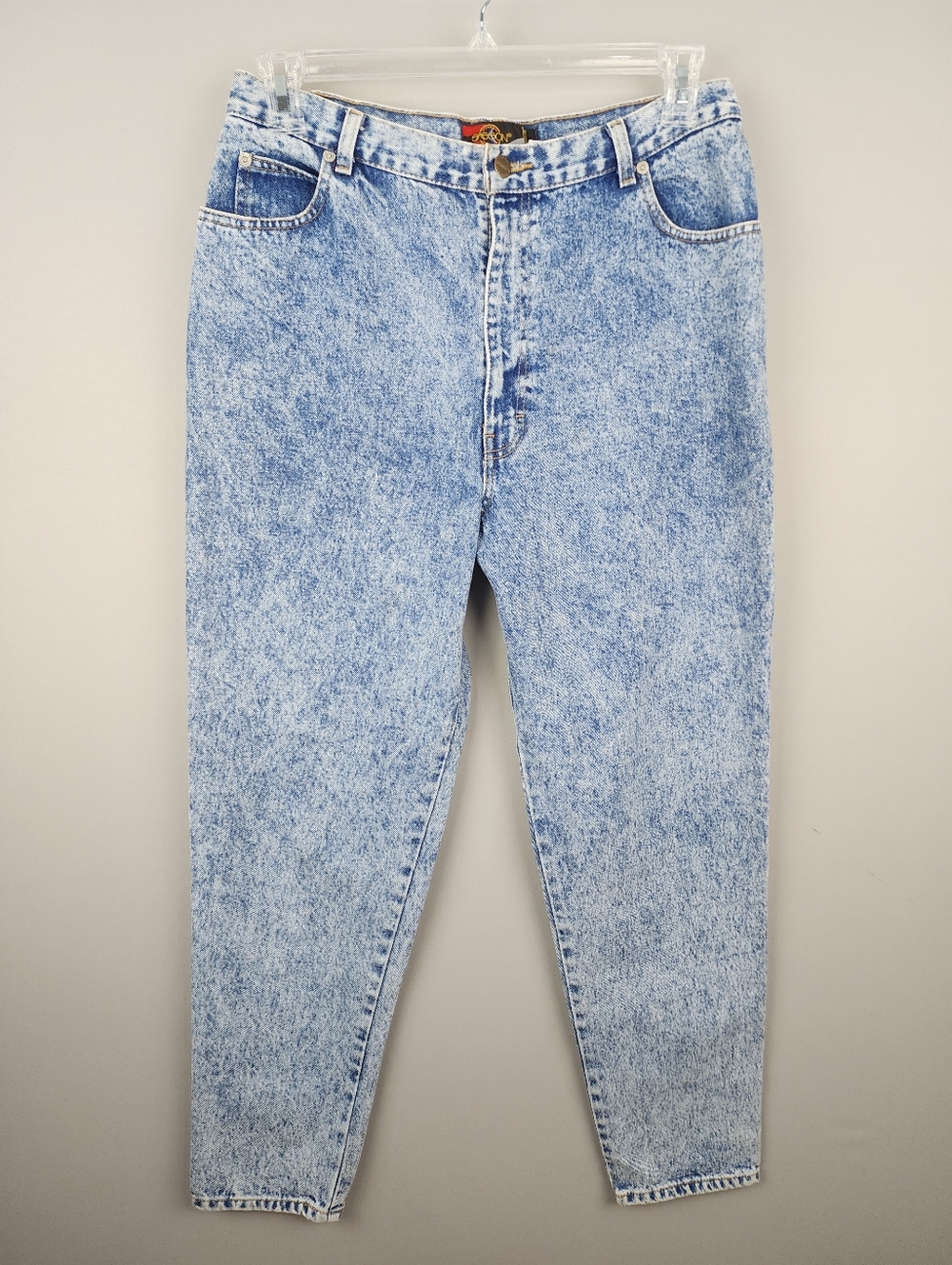 Sasson Jeans - Vintage 1980 Light Blue Acid Wash (Tag Says Sz 18, Sz 14 In 2026)